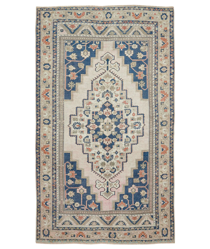 Turkish Vintage Rug 6' 4" x 10' 10" Hand-Knotted | No. AT59263