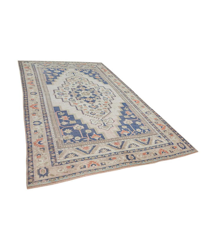 Turkish Vintage Rug 6' 4" x 10' 10" Hand-Knotted | No. AT59263