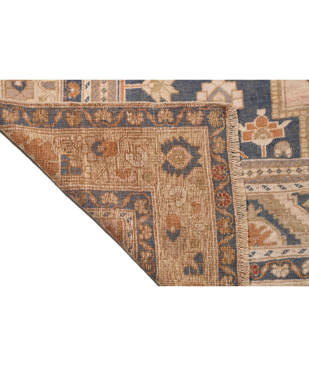 Turkish Vintage Rug 6' 4" x 10' 10" Hand-Knotted | No. AT59263