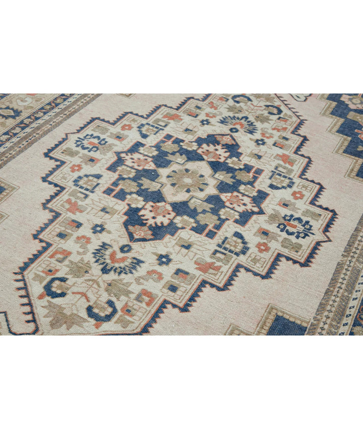 Turkish Vintage Rug 6' 4" x 10' 10" Hand-Knotted | No. AT59263
