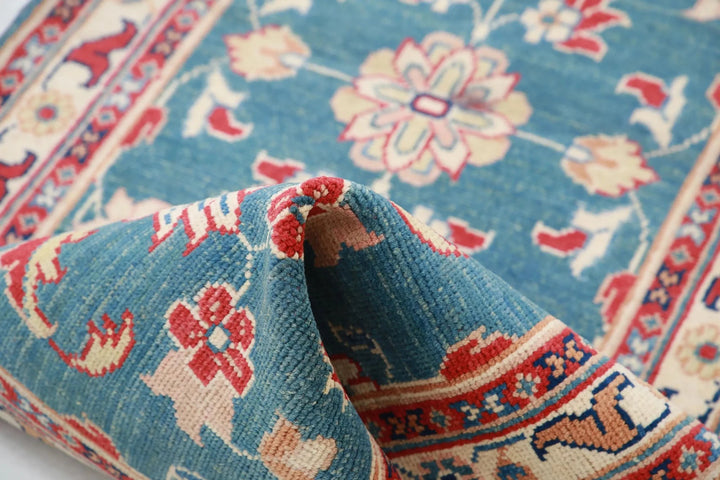 Afghan Ziegler Rug 2' 5" x 6' 5" Hand-Knotted | No. AT59732