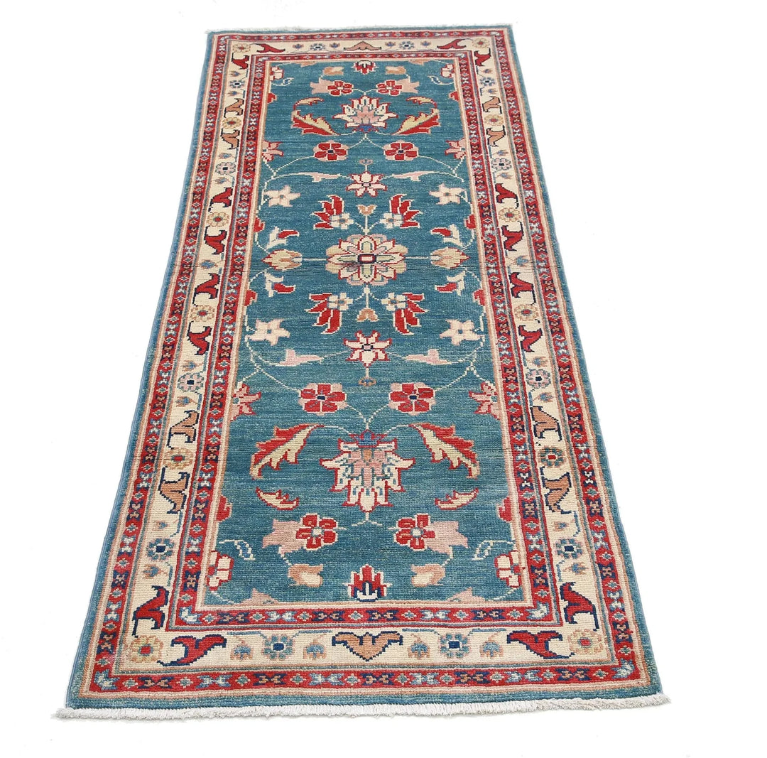 Afghan Ziegler Rug 2' 5" x 6' 5" Hand-Knotted | No. AT59732