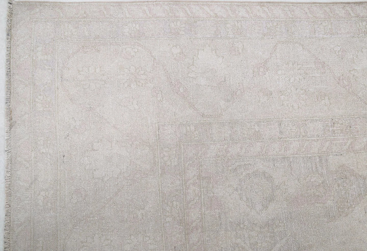 Afghan Tabriz Rug 8' 8" x 12' 3" Hand-Knotted | No. AT59763
