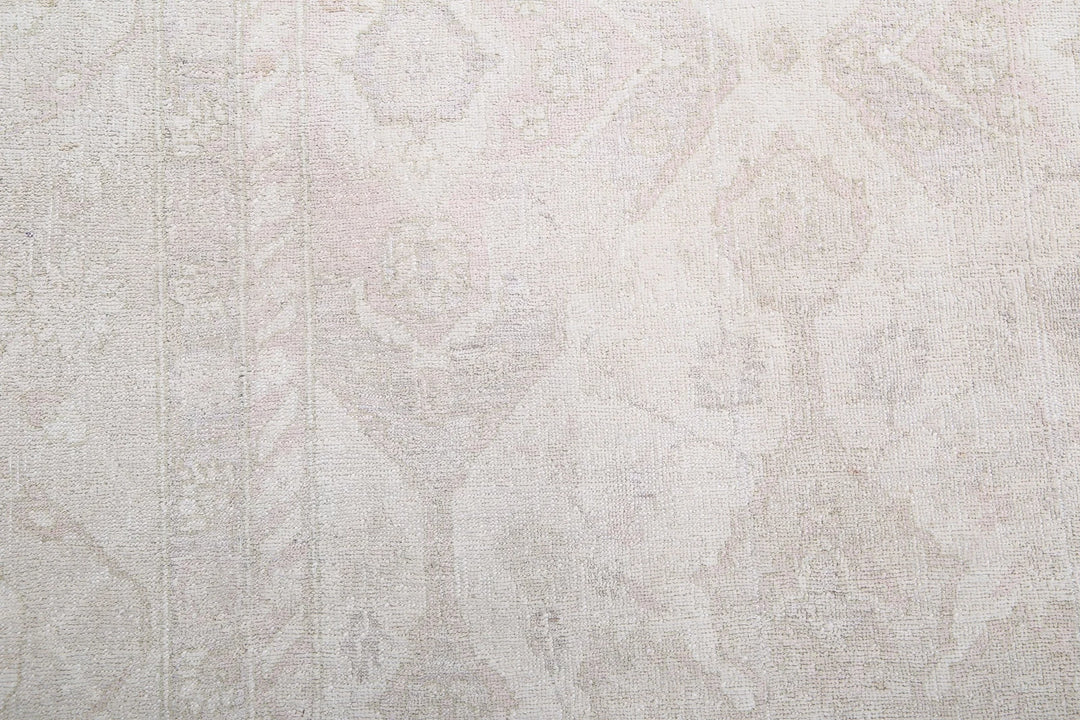 Afghan Tabriz Rug 8' 8" x 12' 3" Hand-Knotted | No. AT59763