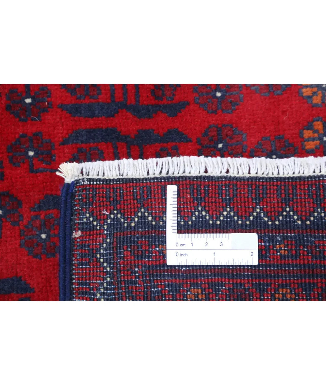 Afghan Khamyab Rug 6' 8" x 9' 4" Hand-Knotted | No. AT59768