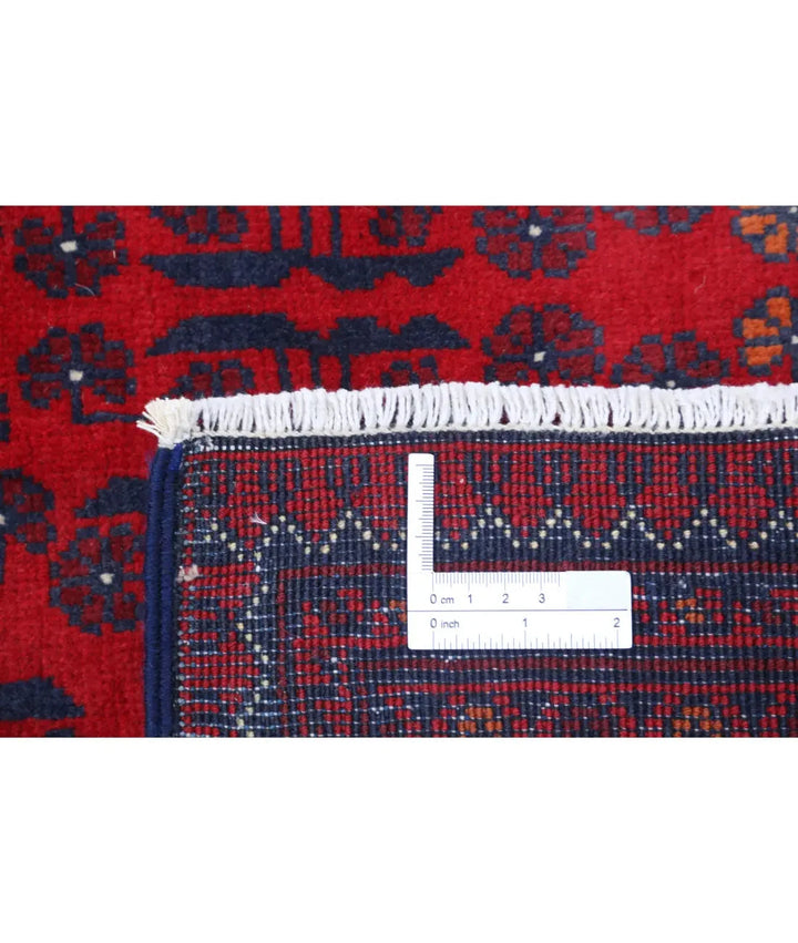 Afghan Khamyab Rug 6' 8" x 9' 4" Hand-Knotted | No. AT59768