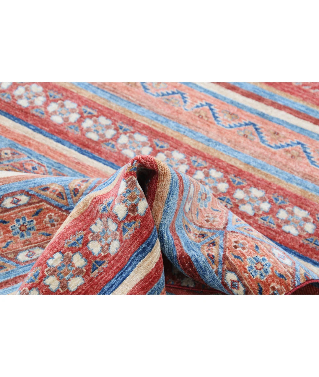 Afghan Khurjeen Rug 2' 11" x 4' 11" Hand-Knotted | No. AT59774