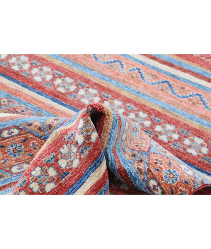 Afghan Khurjeen Rug 2' 11" x 4' 11" Hand-Knotted | No. AT59774