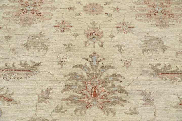 Afghan Serenity Rug 9' 11" x 11' 6" Hand-Knotted | No. AT59780