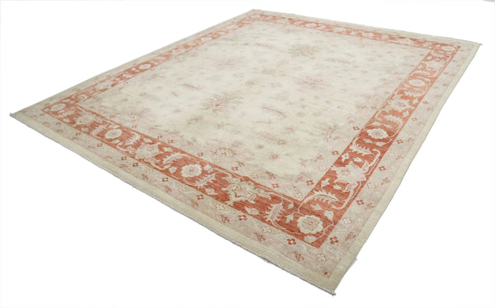 Afghan Serenity Rug 9' 11" x 11' 6" Hand-Knotted | No. AT59780