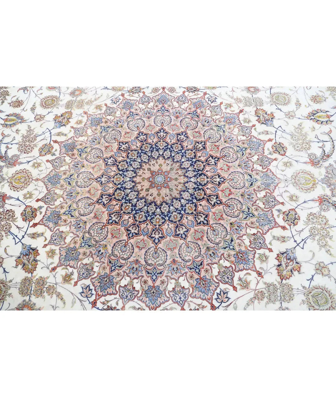 Persian Isfahan Rug 12' 11" x 21' 1" Hand-Knotted | No. AT59847