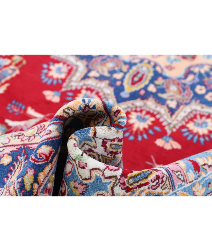 Persian Kerman Rug 8' 5" x 12' 7" Hand-Knotted | No. AT59938
