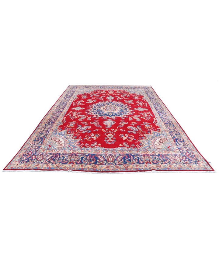 Persian Kerman Rug 8' 5" x 12' 7" Hand-Knotted | No. AT59938