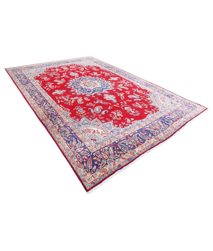 Persian Kerman Rug 8' 5" x 12' 7" Hand-Knotted | No. AT59938