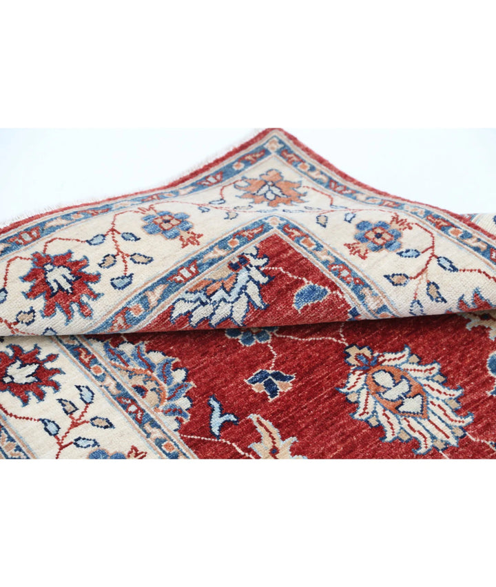 Afghan Ziegler Rug 2' 9" x 4' 3" Hand-Knotted | No. AT59948