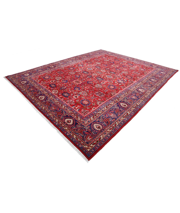 Persian Mahal Rug 10' 2" x 12' 8" Hand-Knotted | No. AT59975