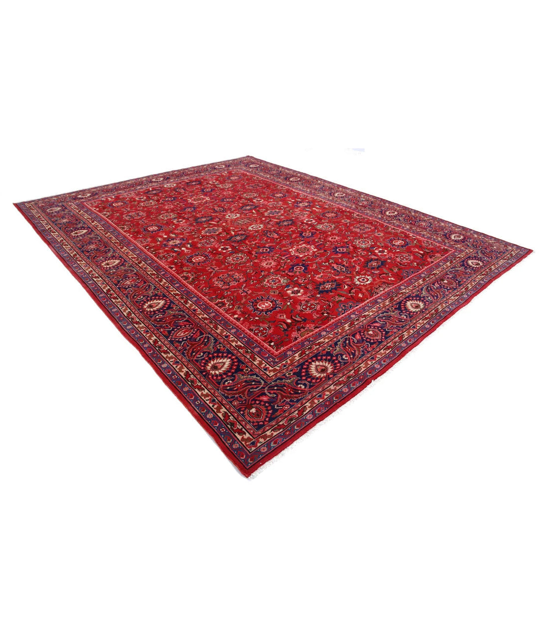 Persian Mahal Rug 10' 2" x 12' 8" Hand-Knotted | No. AT59975