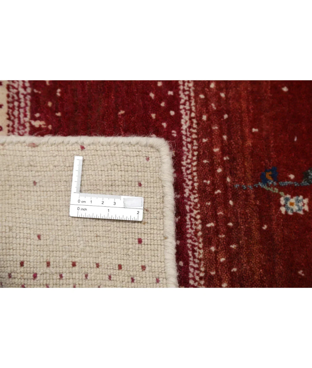 Ivory Indian Oriental Rug 5' 3" x 7' 7" Hand-Knotted | No. AT59977