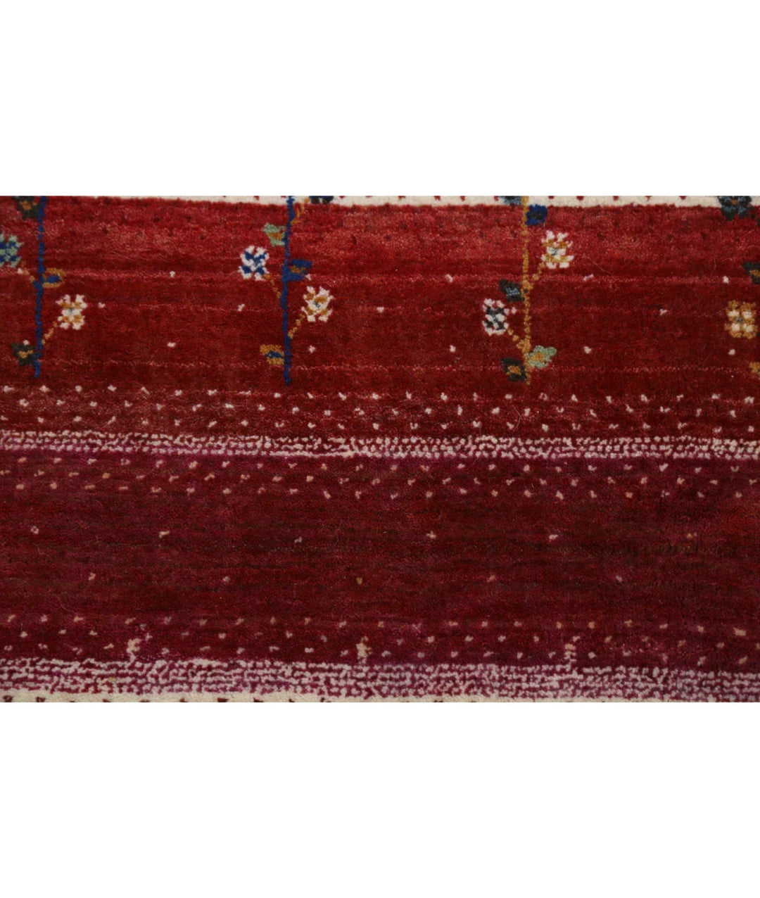 Ivory Indian Oriental Rug 5' 3" x 7' 7" Hand-Knotted | No. AT59977