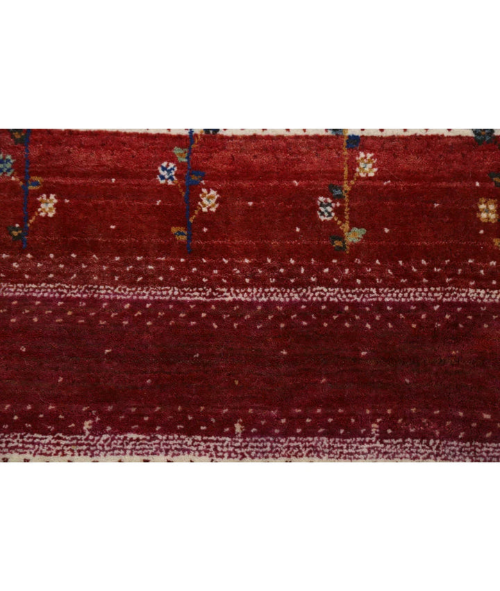 Ivory Indian Oriental Rug 5' 3" x 7' 7" Hand-Knotted | No. AT59977