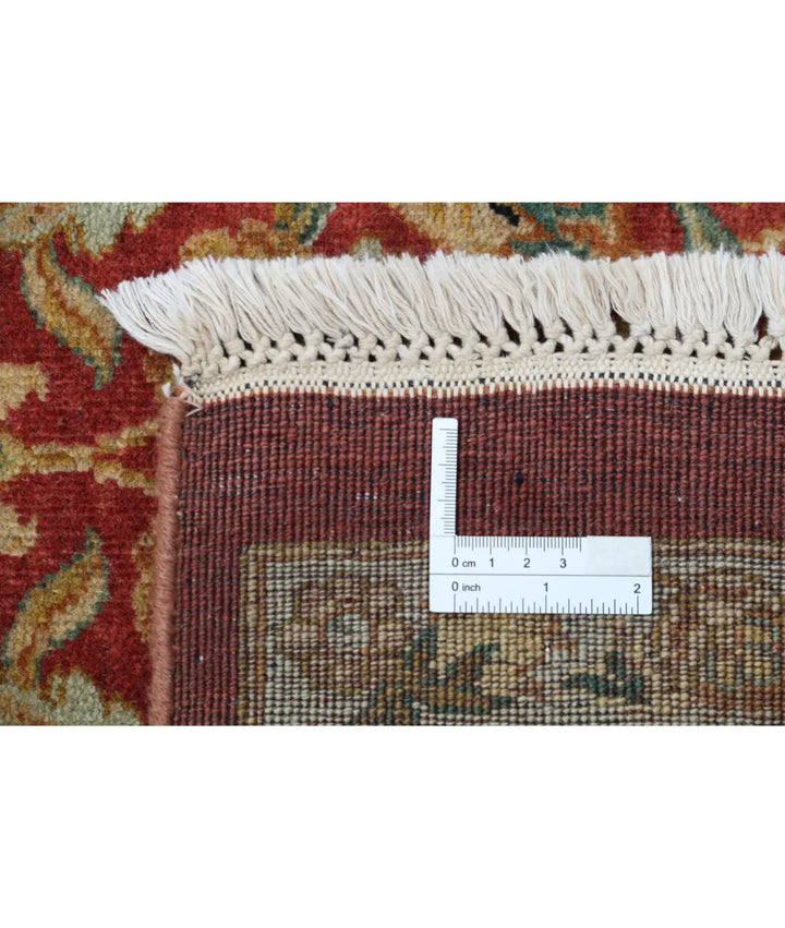Indian Agra Rug 8' 10" x 11' 8" Hand-Knotted | No. AT59989