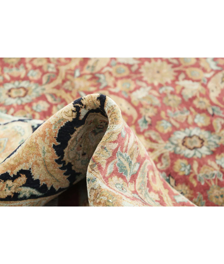 Indian Agra Rug 8' 10" x 11' 8" Hand-Knotted | No. AT59989