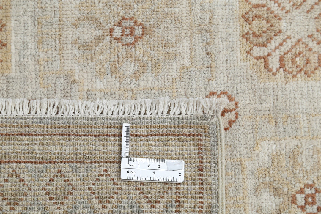 Afghan Khotan Runner Rug 4' 10" x 20' 4" Hand-Knotted | No. AT60126