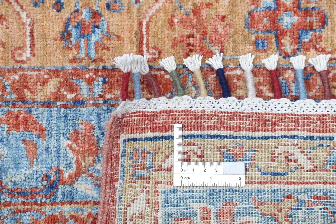 Afghan Oriental Rug 5' 5" x 8' 4" Hand-Knotted | No. AT602634