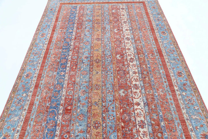Afghan Oriental Rug 5' 5" x 8' 4" Hand-Knotted | No. AT602634