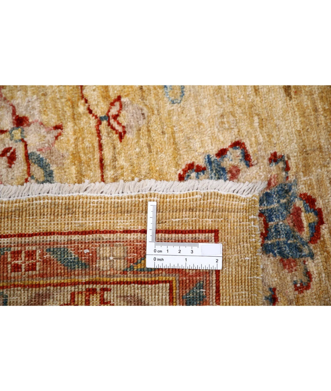 Afghan Ziegler Sultanabad Rug 8' 2" x 10' 8" Hand-Knotted | No. AT60307