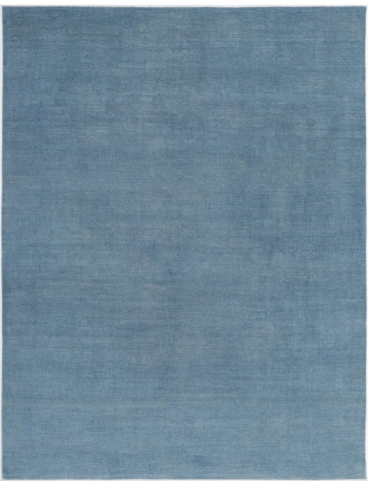 Afghan Overdye Rug 8' 11" x 11' 9" Hand-Knotted | No. AT60336