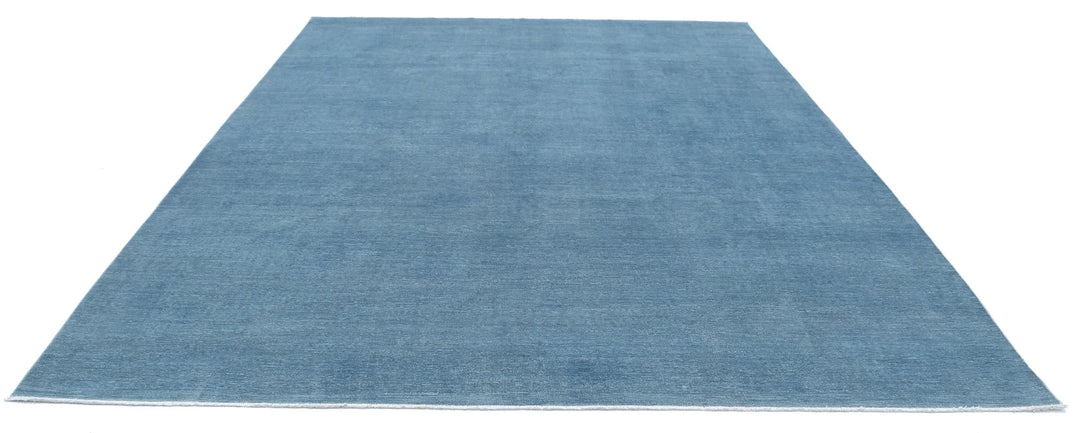 Afghan Overdye Rug 8' 11" x 11' 9" Hand-Knotted | No. AT60336