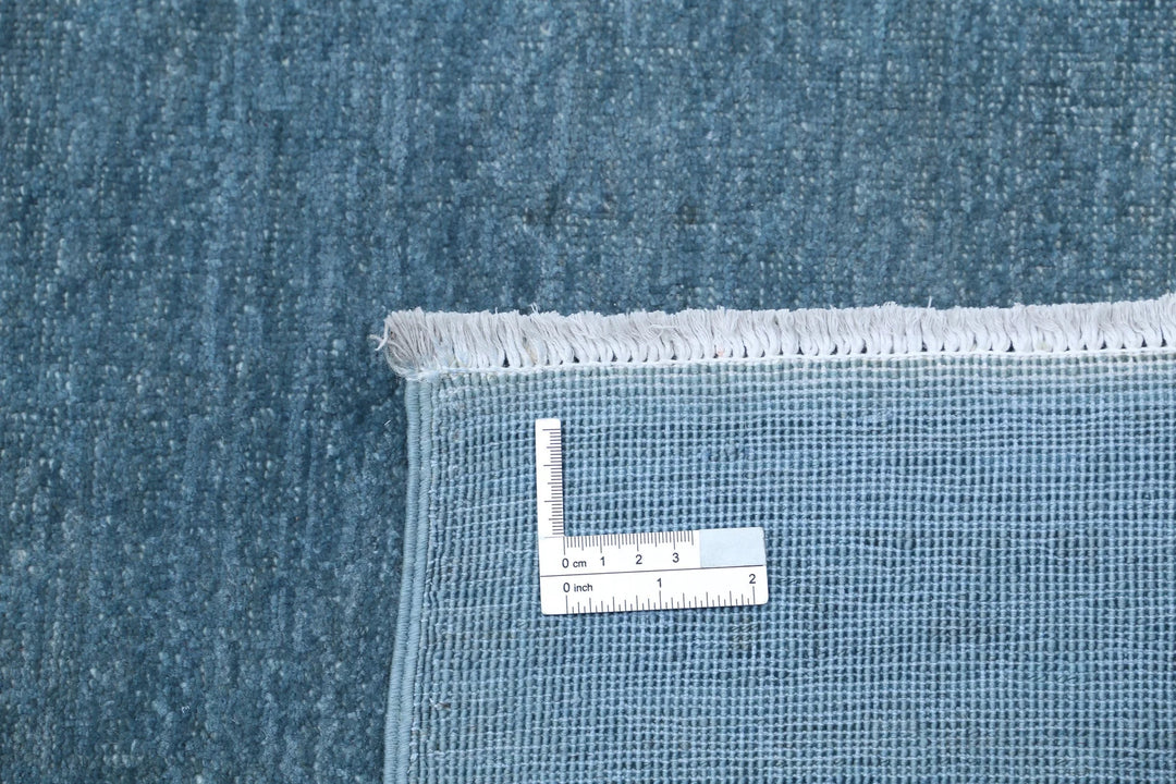 Afghan Overdye Rug 8' 11" x 11' 9" Hand-Knotted | No. AT60336