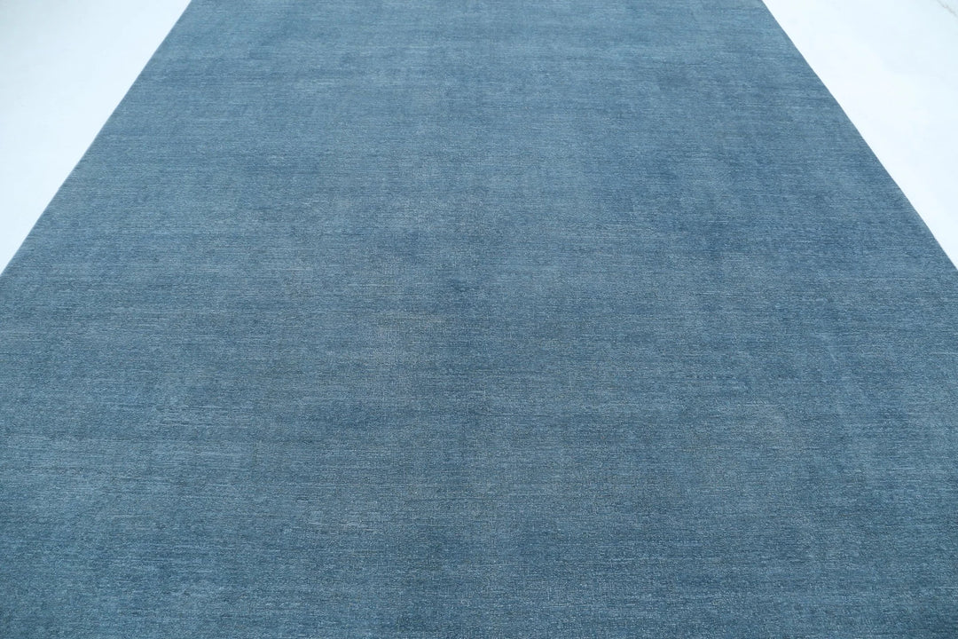 Afghan Overdye Rug 8' 11" x 11' 9" Hand-Knotted | No. AT60336