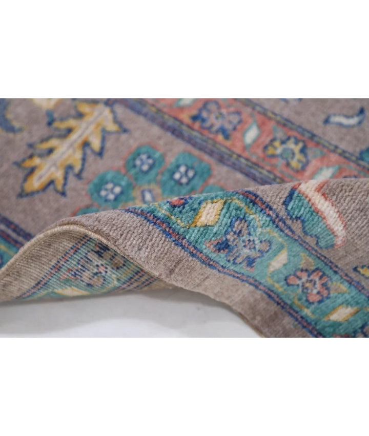 Brown Pakistani Oriental Rug 7' 11" x 10' 0" Hand-Knotted | No. AT60474