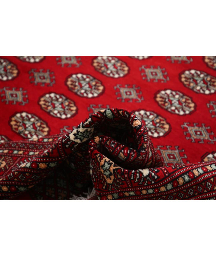Pakistani Bokhara Rug 12' 1" x 18' 11" Hand-Knotted | No. AT60557