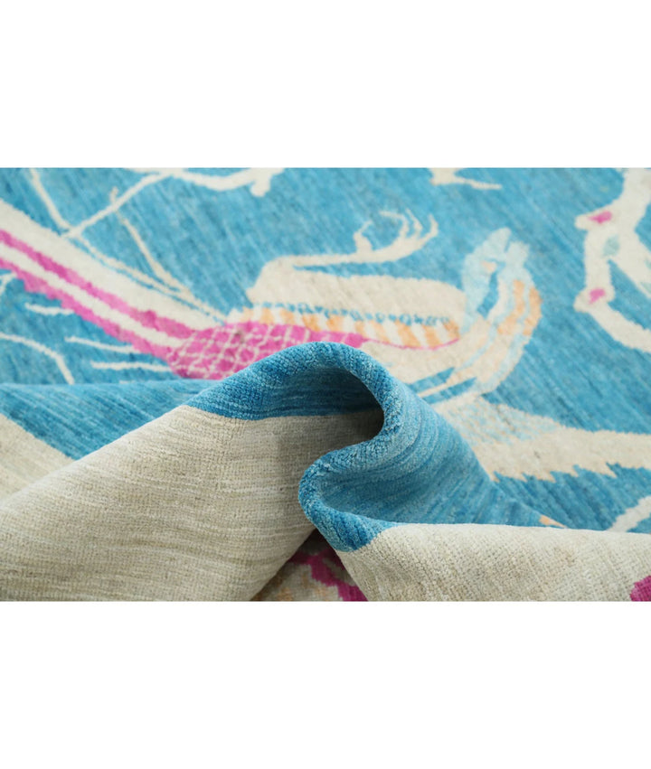 Chinese Oriental Rug 10' 2" x 13' 8" Hand-Knotted | No. AT60589
