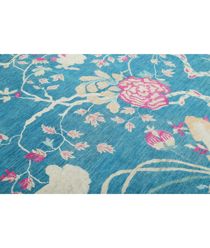 Chinese Oriental Rug 10' 2" x 13' 8" Hand-Knotted | No. AT60589