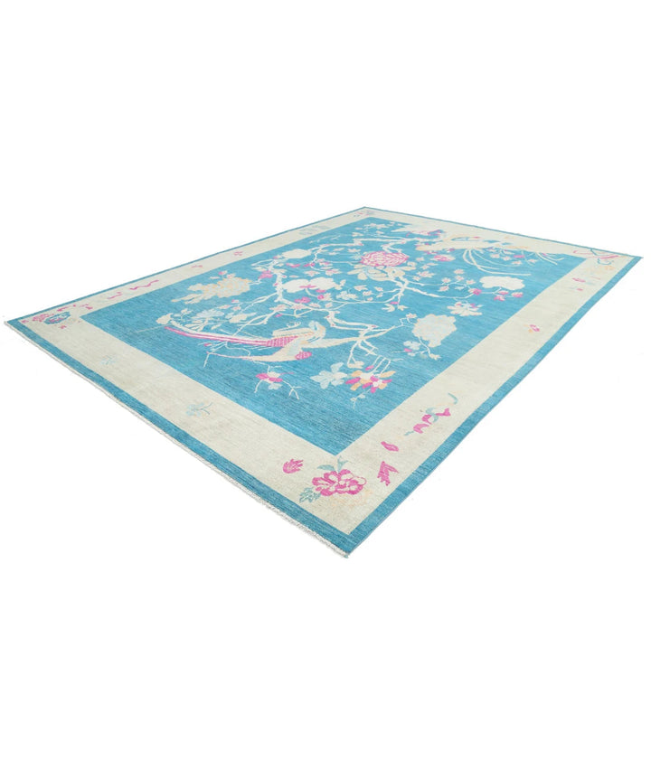 Chinese Oriental Rug 10' 2" x 13' 8" Hand-Knotted | No. AT60589