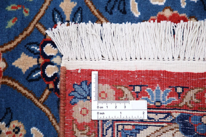 Persian Varamin Rug 6' 10" x 9' 5" Hand-Knotted | No. AT60670