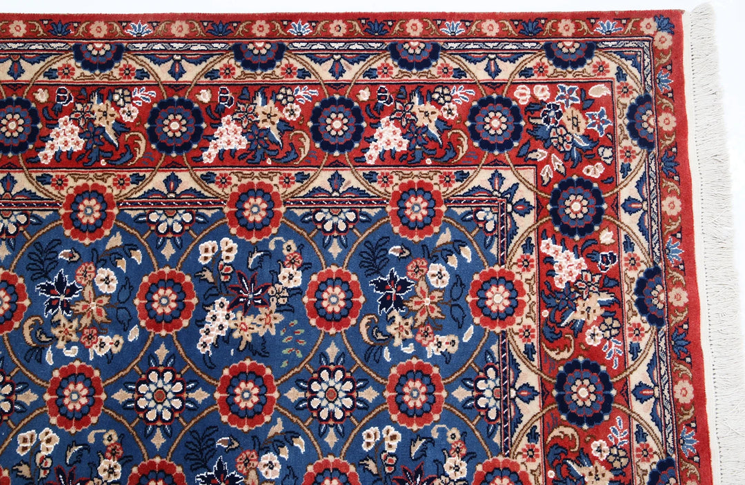 Persian Varamin Rug 6' 10" x 9' 5" Hand-Knotted | No. AT60670