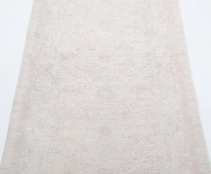 Afghan Serenity Runner Rug 2' 8" x 7' 9" Hand-Knotted | No. AT60771