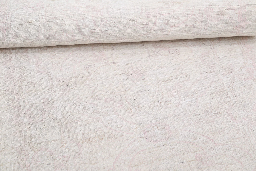 Afghan Serenity Runner Rug 2' 8" x 7' 9" Hand-Knotted | No. AT60771