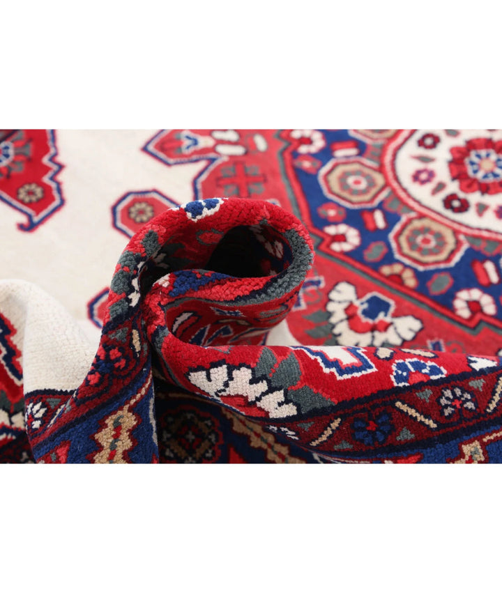 Persian Hamadan Oriental Rug 4' 9" x 8' 11" Hand-Knotted | No. AT60793
