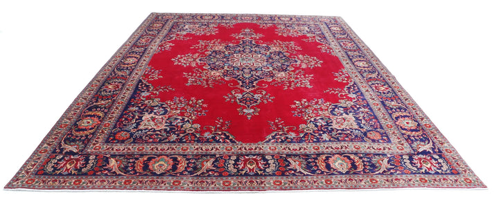 Persian Tabriz Rug 9' 11" x 13' 3" Hand-Knotted | No. AT60892