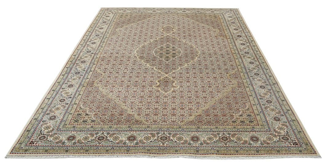 Indian Ziegler Rug 6' 5" x 9' 9" Hand-Knotted | No. AT60932