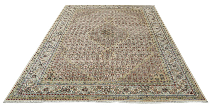 Indian Ziegler Rug 6' 5" x 9' 9" Hand-Knotted | No. AT60932