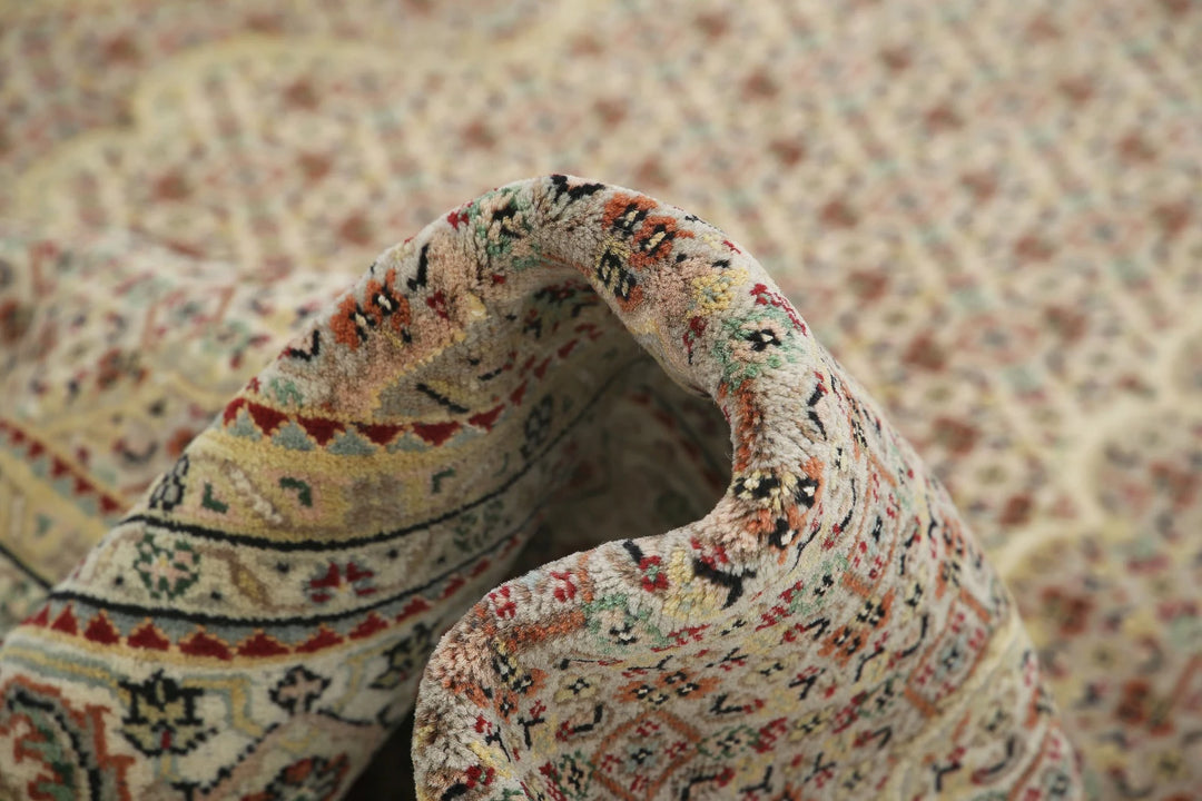 Indian Ziegler Rug 6' 5" x 9' 9" Hand-Knotted | No. AT60932