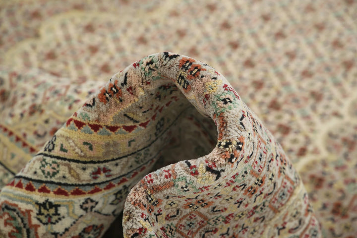 Indian Ziegler Rug 6' 5" x 9' 9" Hand-Knotted | No. AT60932