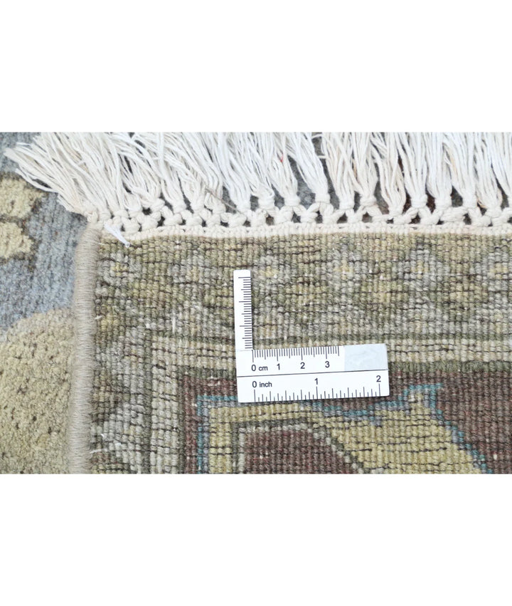Indian Polonaise Rug 8' 1" x 11' 4" Hand-Knotted | No. AT60951